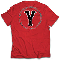 Back of the YR Yardrock Vintage T Shirt