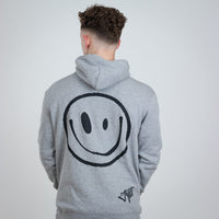 Rewired Smiley Junglist Grey Hoody