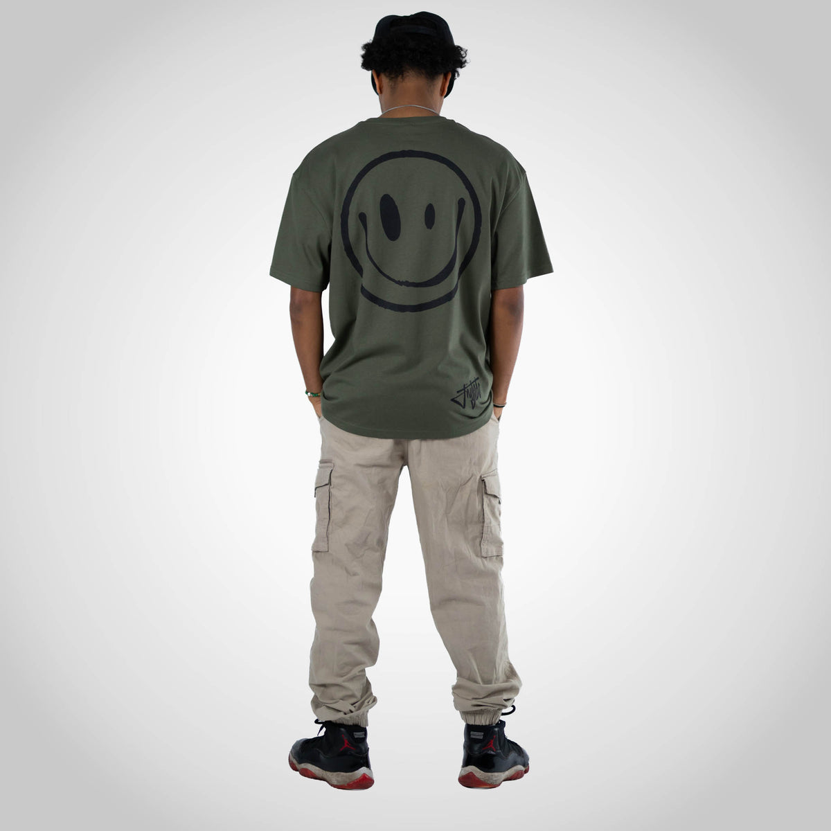 Junglist Royalty Olive Green worn by model