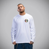 Roots Up White Long Sleeve T-Shirt