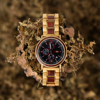 Junglist Watch with engraved face and dials