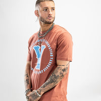 Rust Sky Blue Vintage YR tee