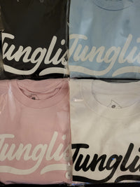 Light Pink Junglist Script Remix with Vowels - Limited Edition