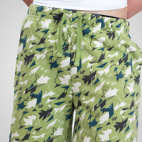 Jnglst Cotton Shorts - Light Green Camo
