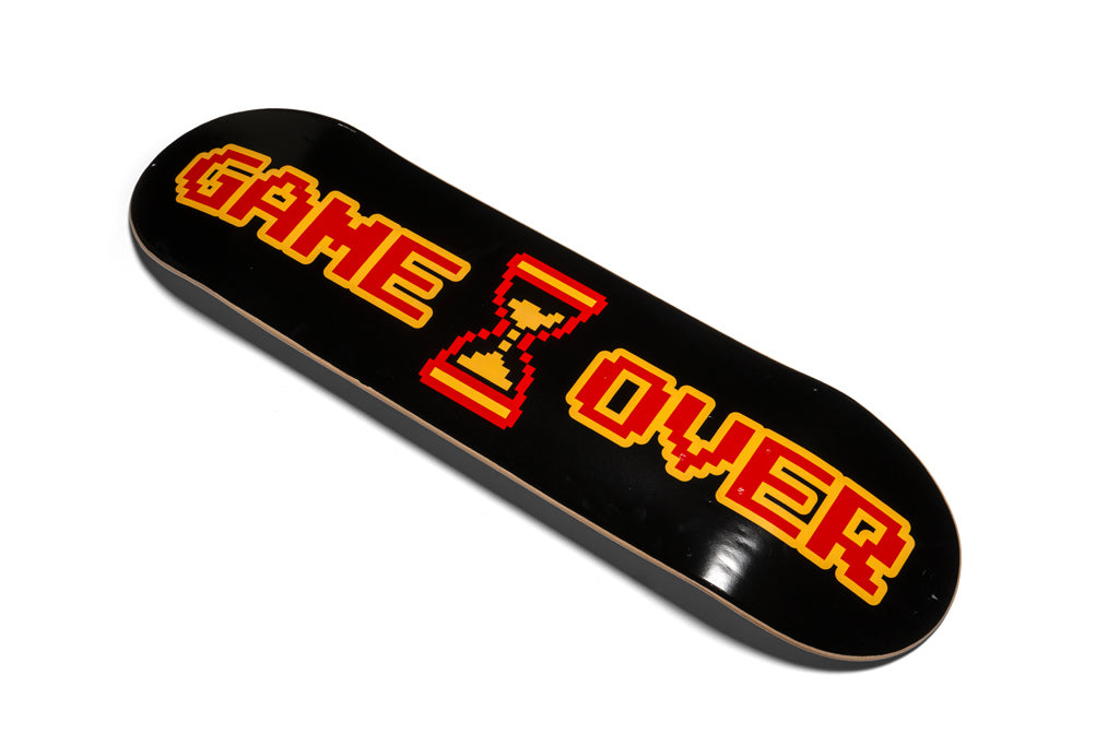 The Game Over Skate Deck