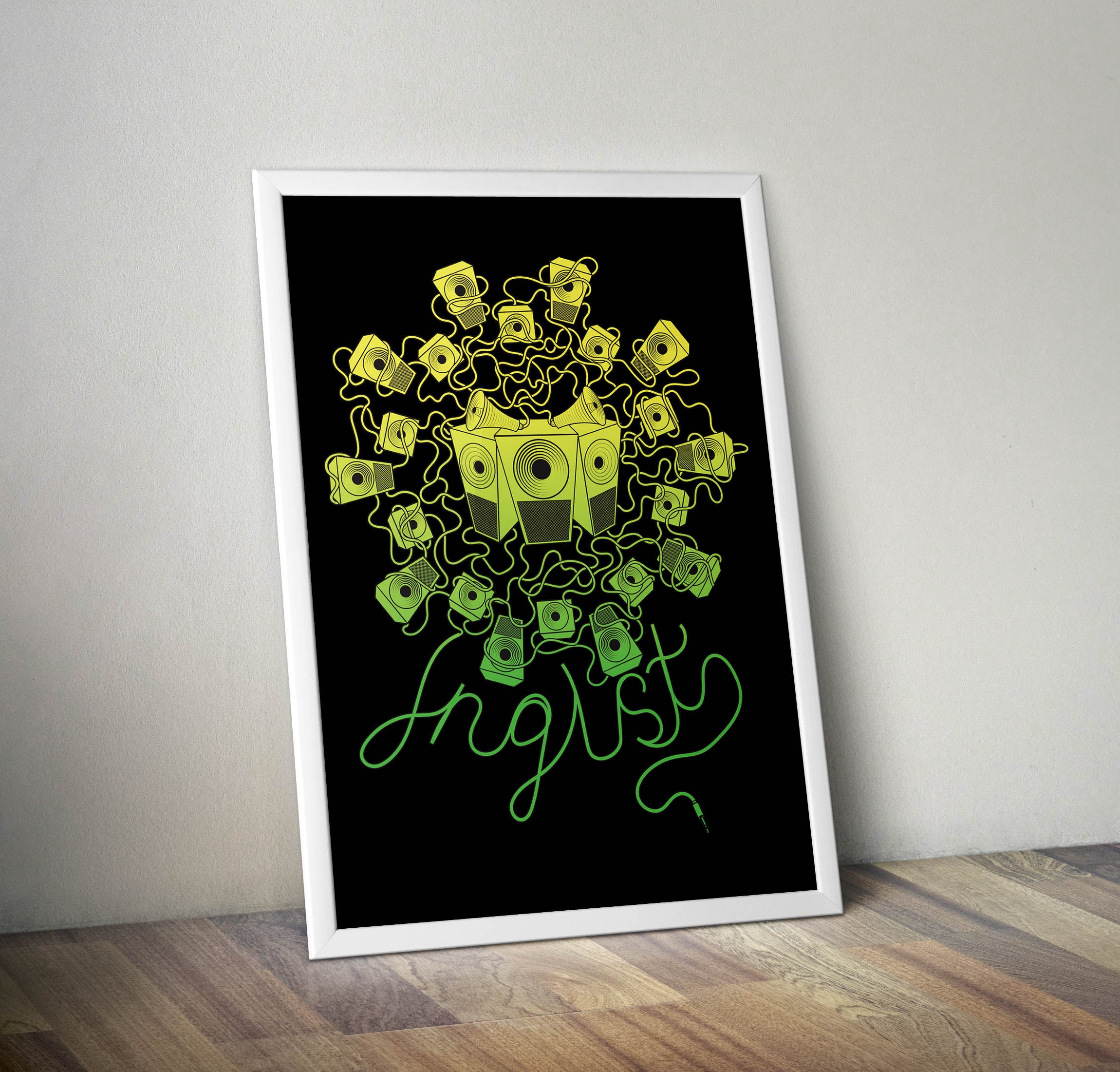 Junglist Soundsystem Fine Art Print