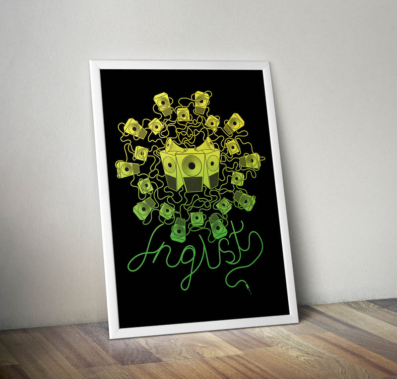 Junglist Soundsystem Fine Art Print