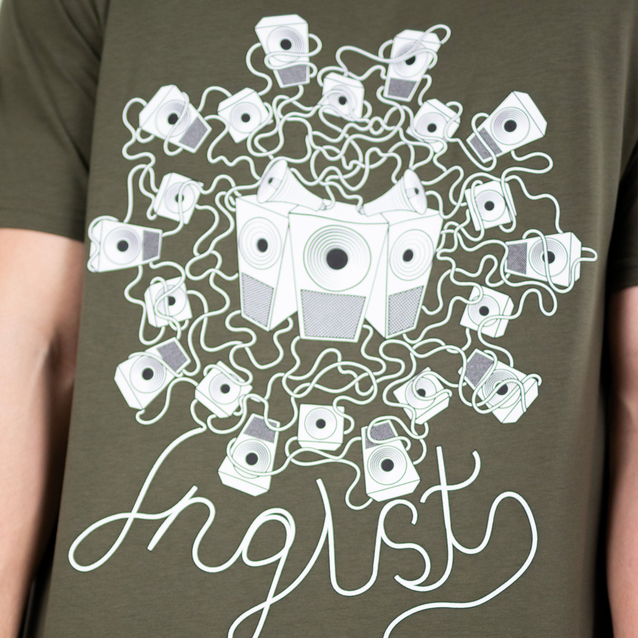 Green Junglist Soundsystem T-shirt