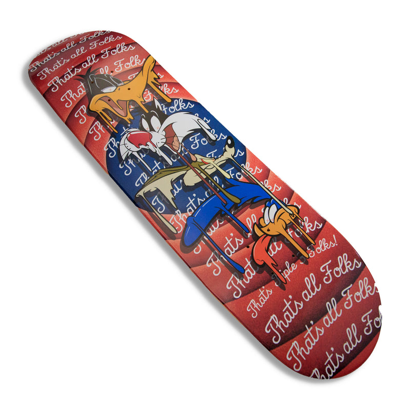 That's All Folks Skateboard Deck