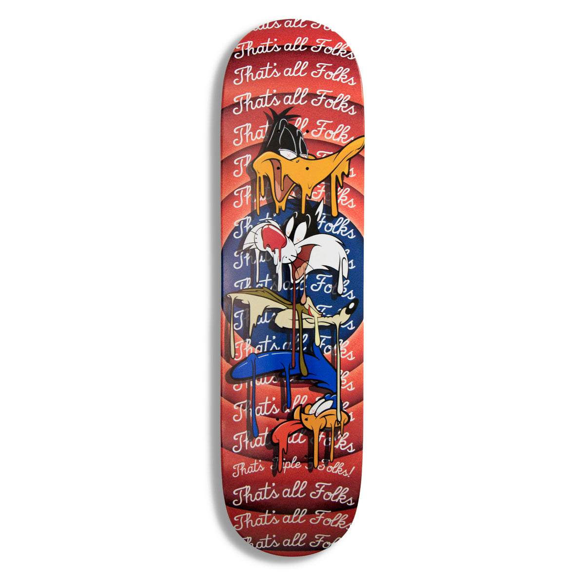 Triple 3 Skateboard Deck That's All Folks