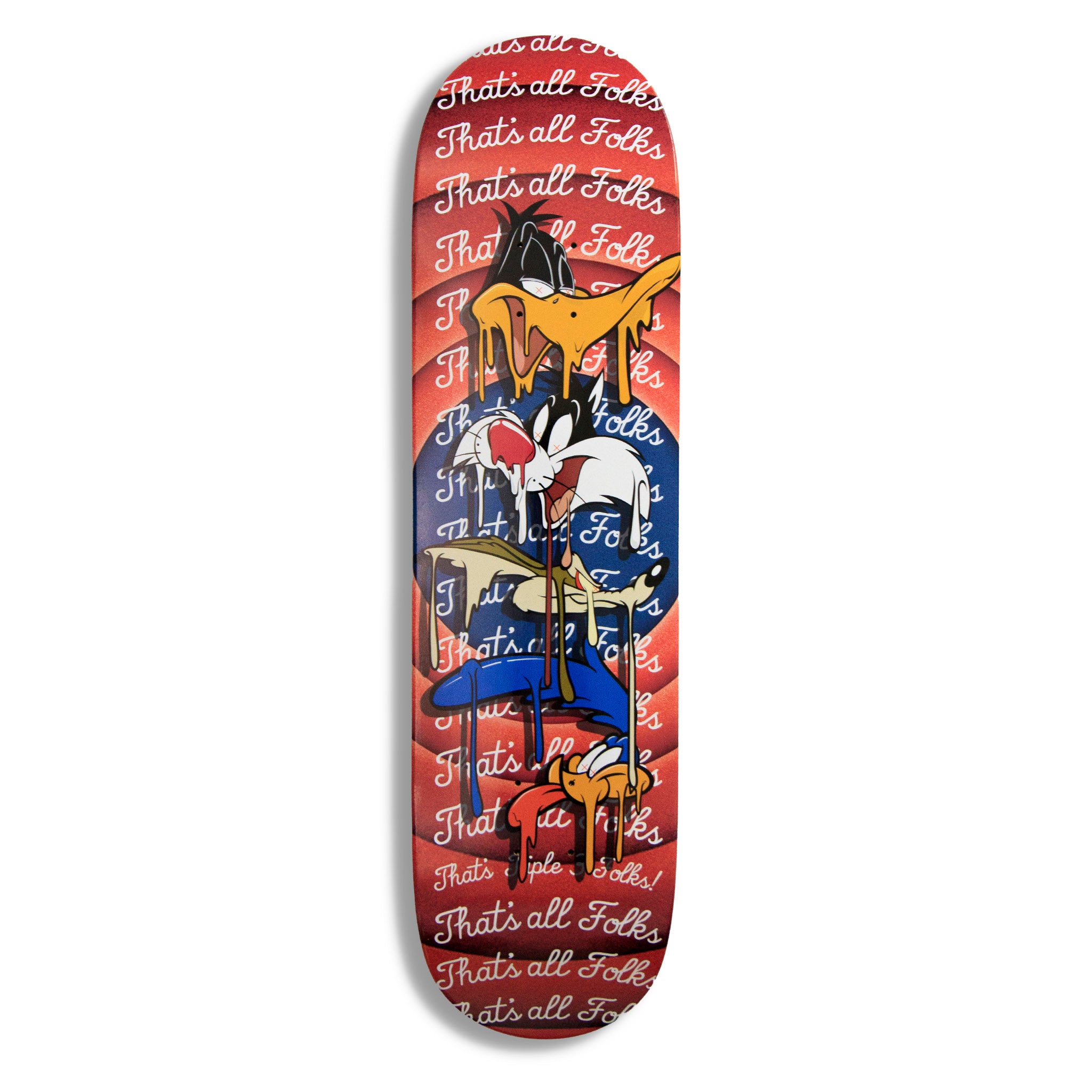 Triple 3 Skateboard Deck That's All Folks