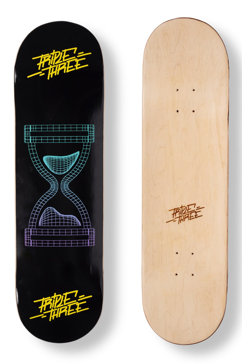 Wireframe Triple 3 Skateboard deck