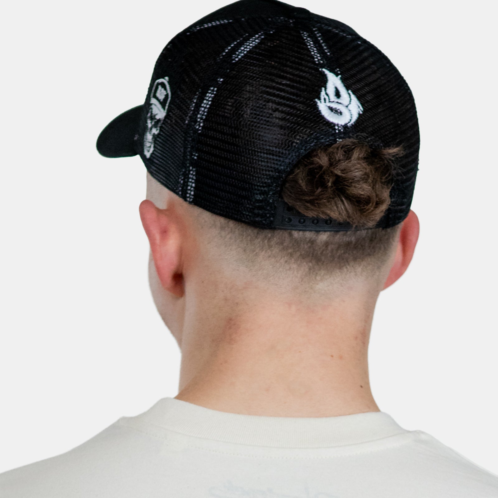 Born Outta Fire Trucker Cap - Black
