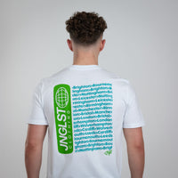Junglist Tour Green on White T-Shirt