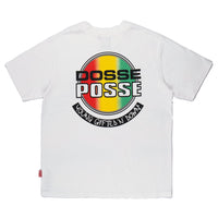 Dosse Posse White Rasta T Shirt