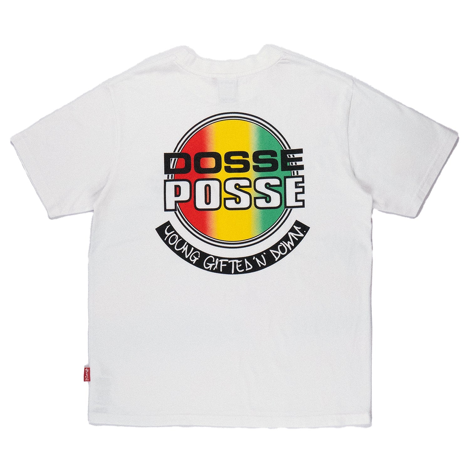 Dosse Posse White Rasta T Shirt