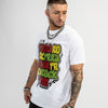 White Bombsquad Junglist Streetwear Tee