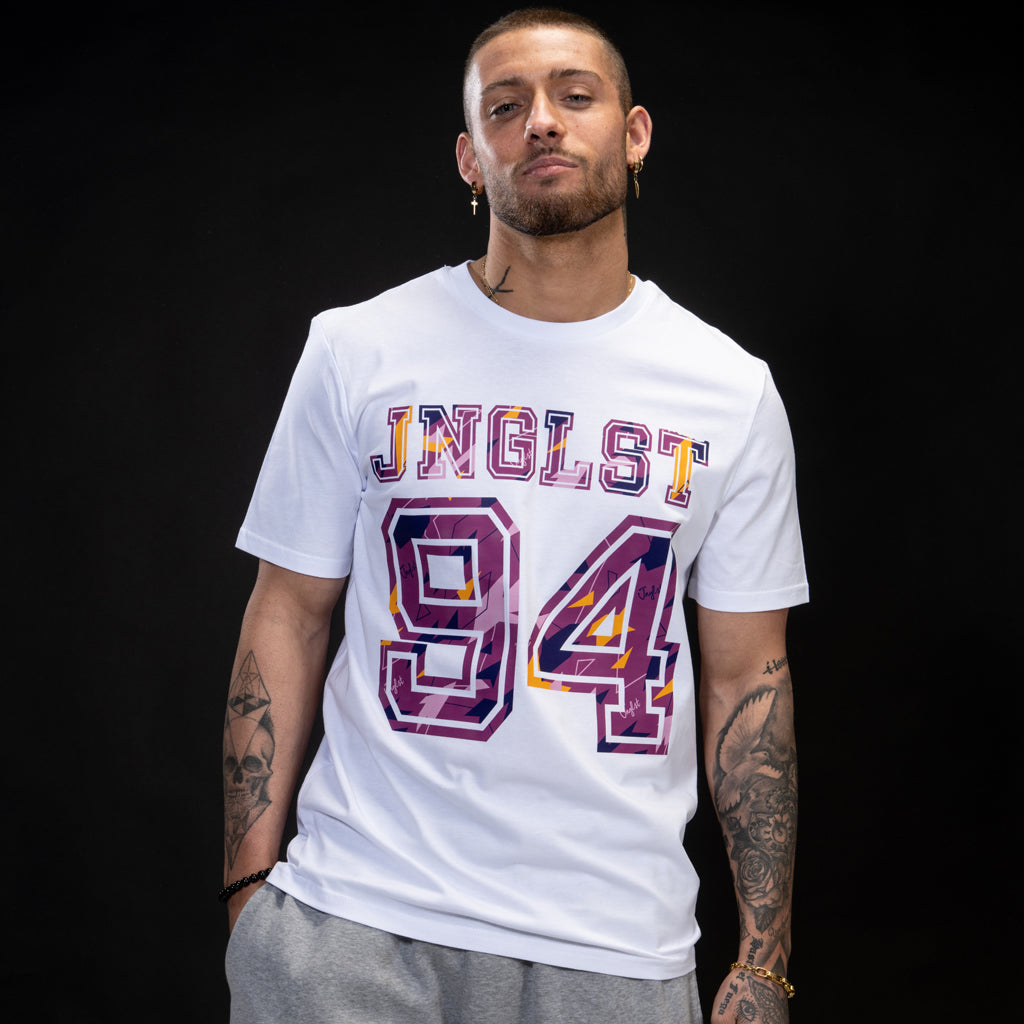 Purple Jungist 94 T Shirt White