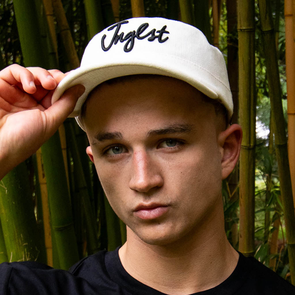 White Jnglst Army Cap