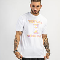 Triple 3 Skateboards and t shirts Game Over T Shirt front