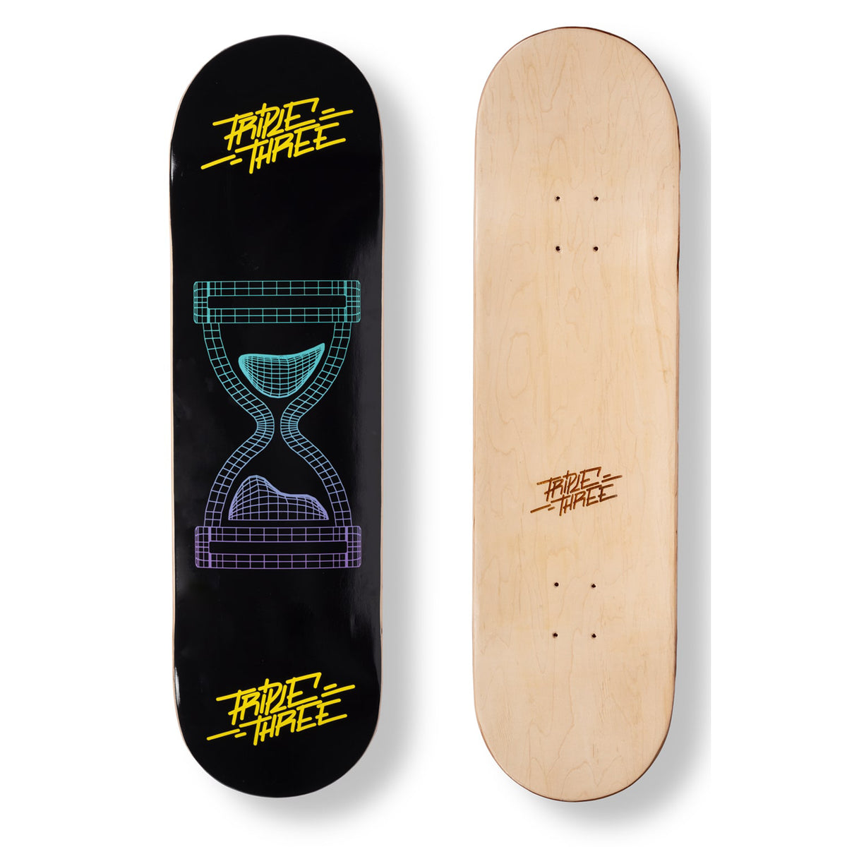 Triple 3 Wireframe Skate Deck