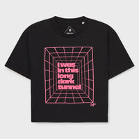 Long Dark Tunnel Women's Black T-Shirt