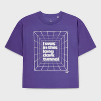 Long Dark Tunnel Women's Purple T-Shirt