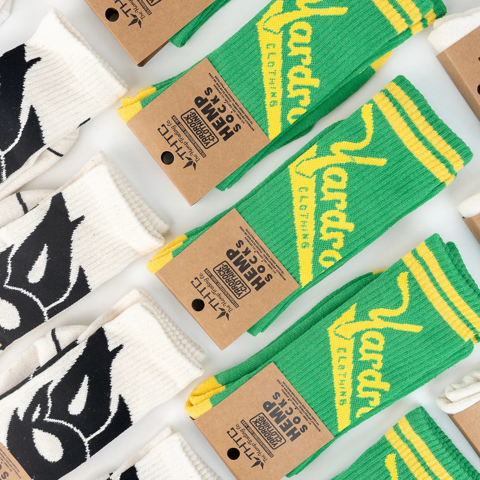 Born Outta Fire Hemp Crew Socks