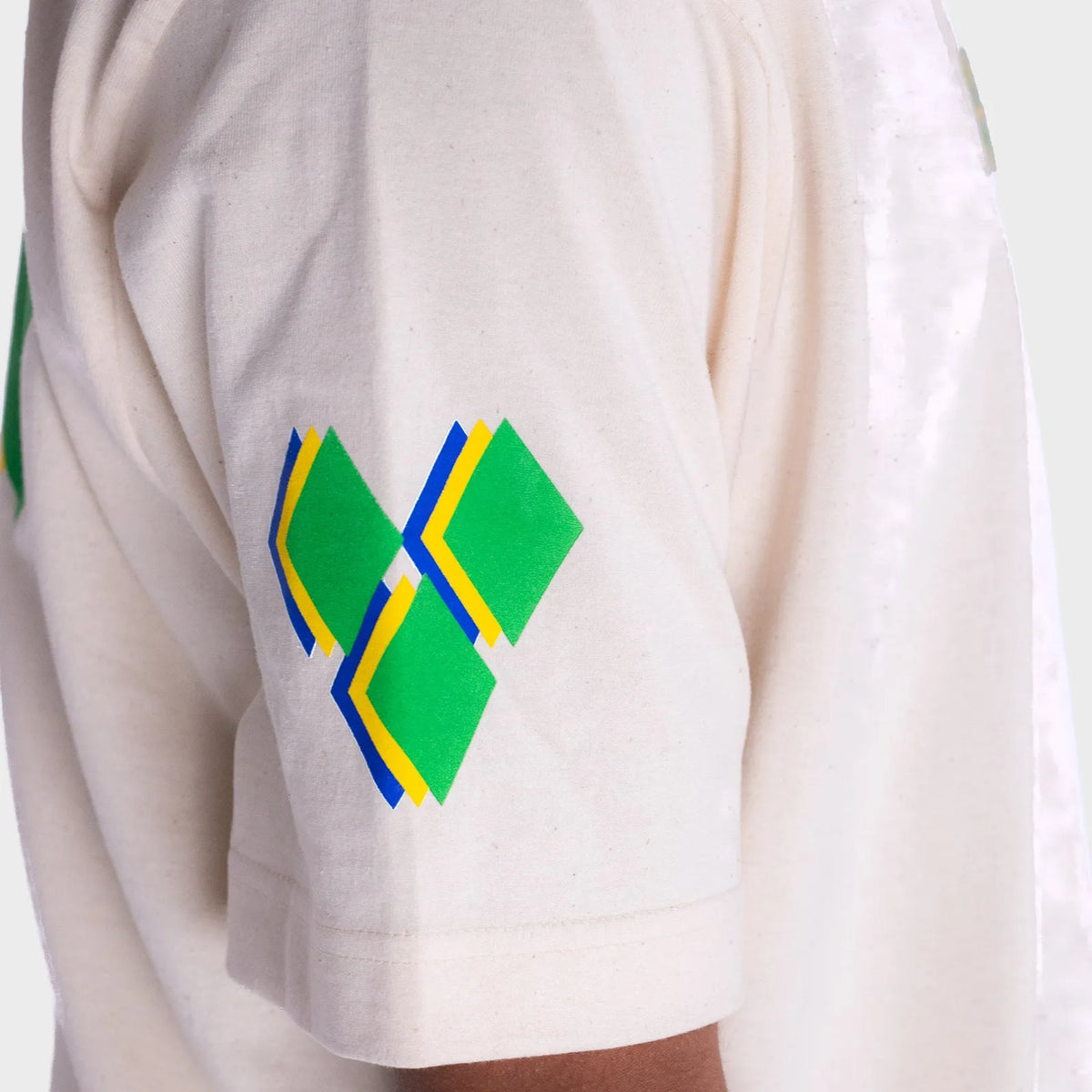 Natural Relaxed Fit Vincey Diamond T-Shirt