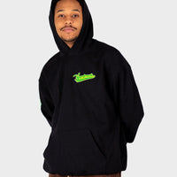 Vincey Diamonds Black Yardrock Clothing Hoody