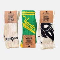 Born Outta Fire Wrapped Hemp Crew Socks