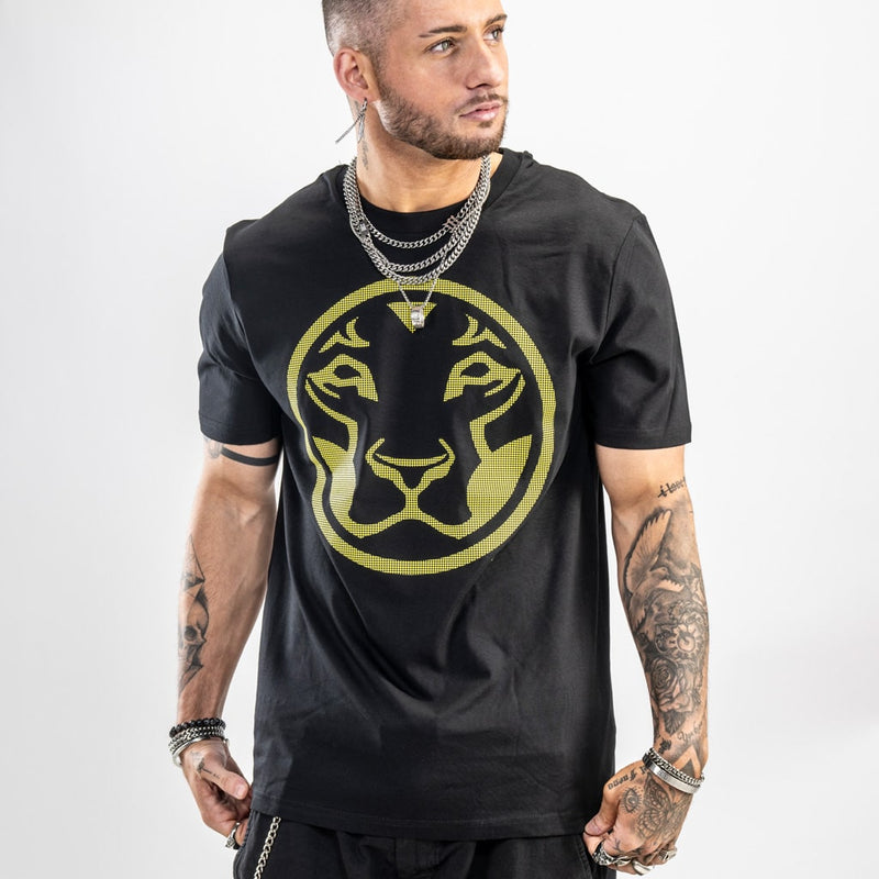 Yardrock Junglist Lion T Shirt Black