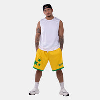 Yardrock Basketball Shorts - Yellow/Green