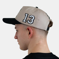 Yardrock x Born Outta Fire 5-Panel Cap - Beige