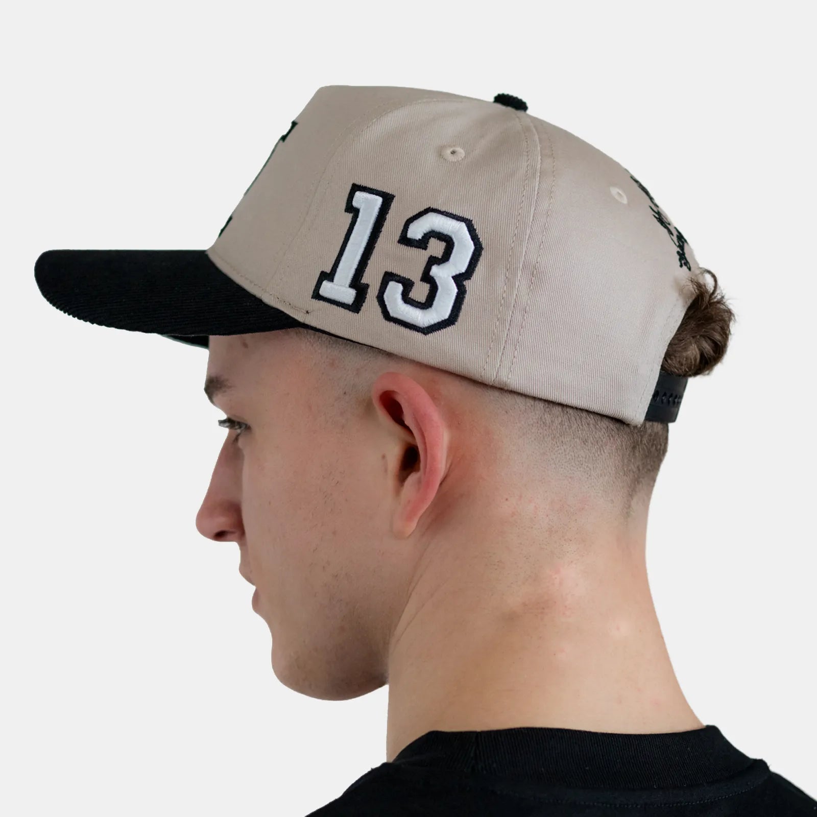 Yardrock x Born Outta Fire 5-Panel Cap - Beige