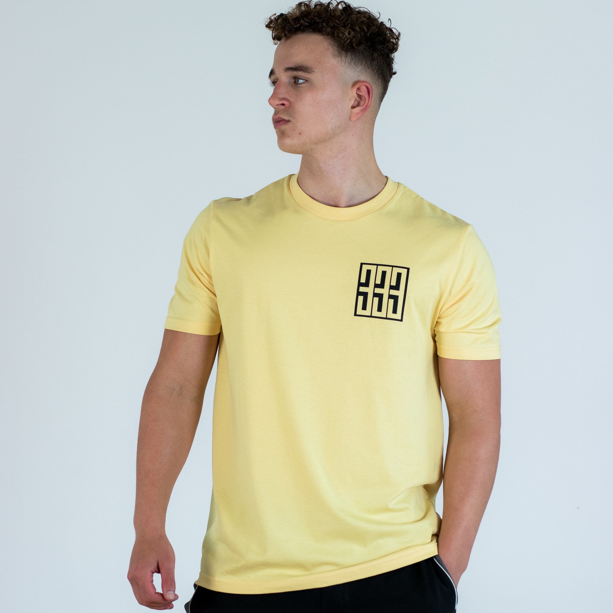 Triple 3 Skateboards 333 Boxed Yellow T-Shirt