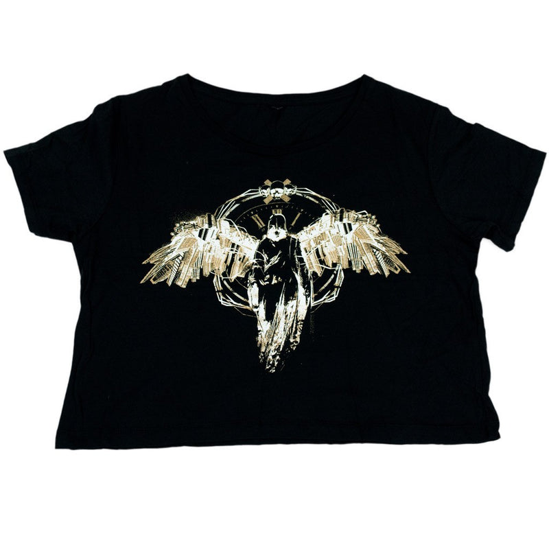 Angel Crop Top Black