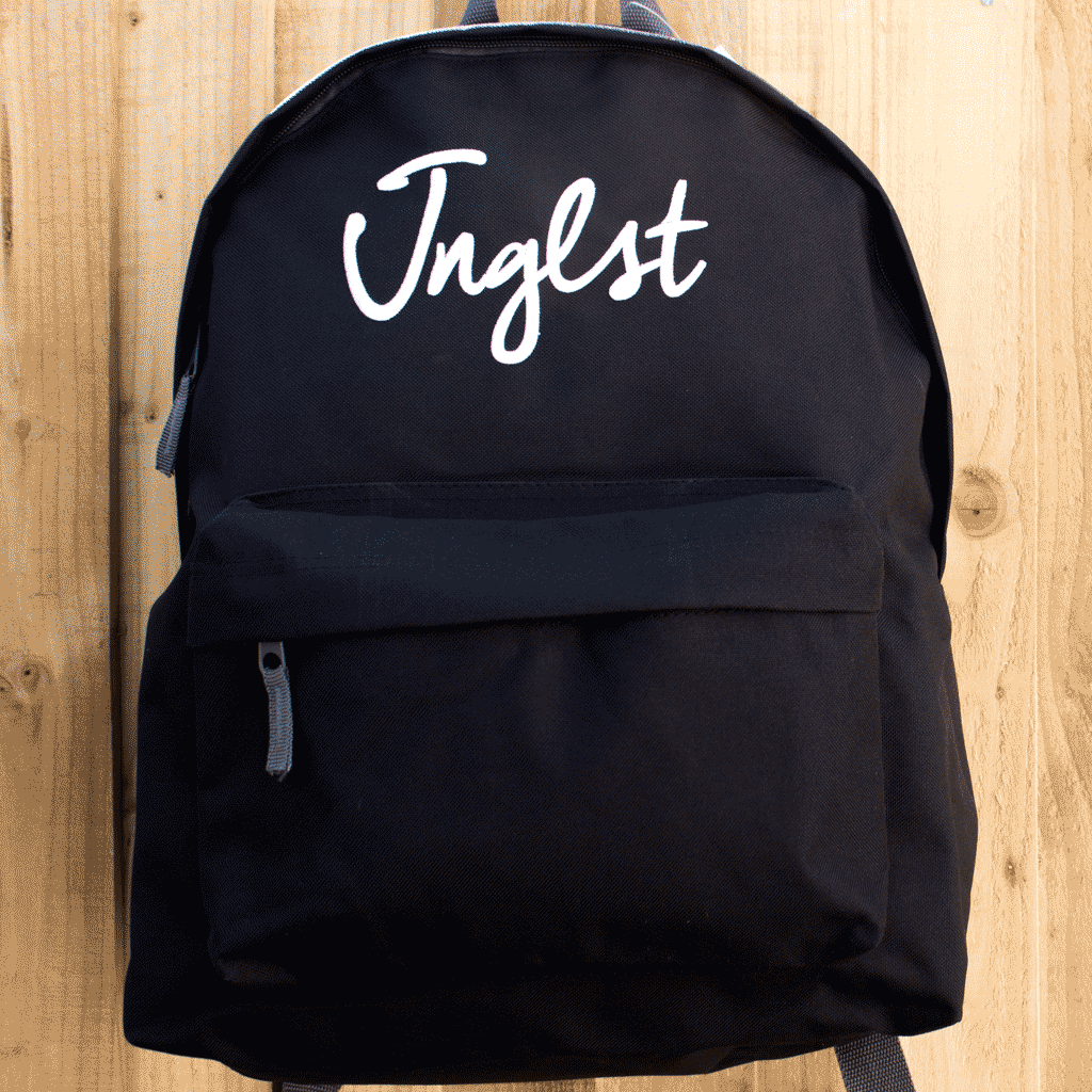 Black Jnglst Backpack for Junglists
