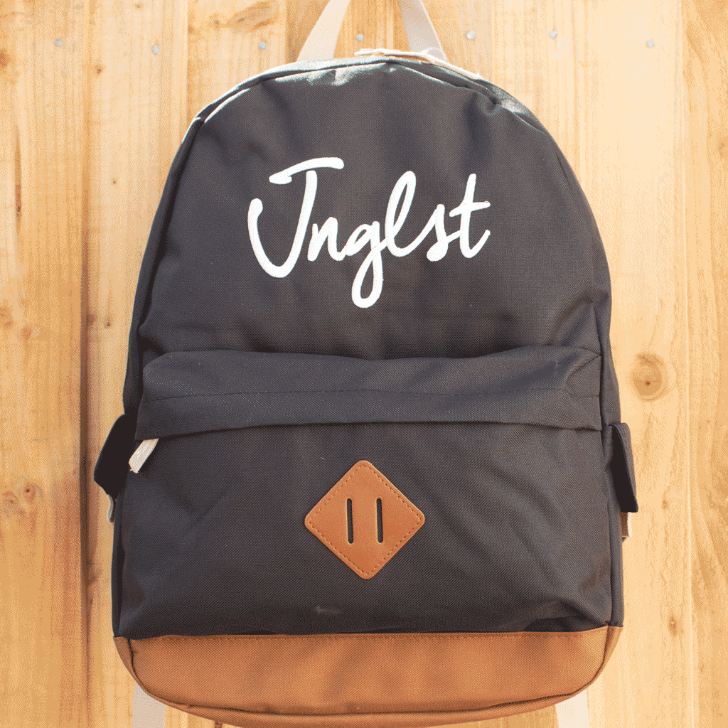 Black Jnglst Bag with 2 tone for Junglists