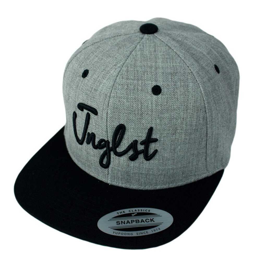 Jnglst black and Grey Snapback for Junglists
