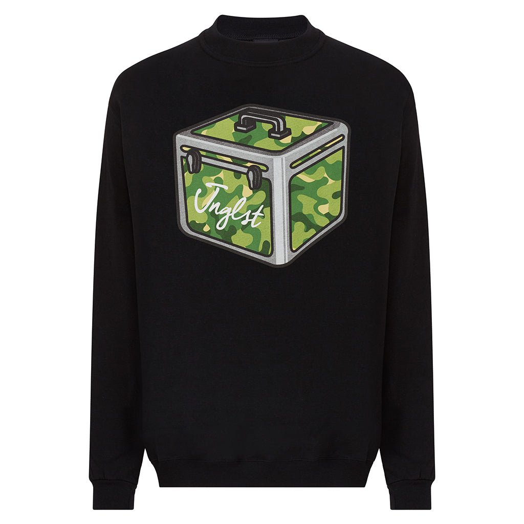 Jnglst Record Box Black Sweatshirt