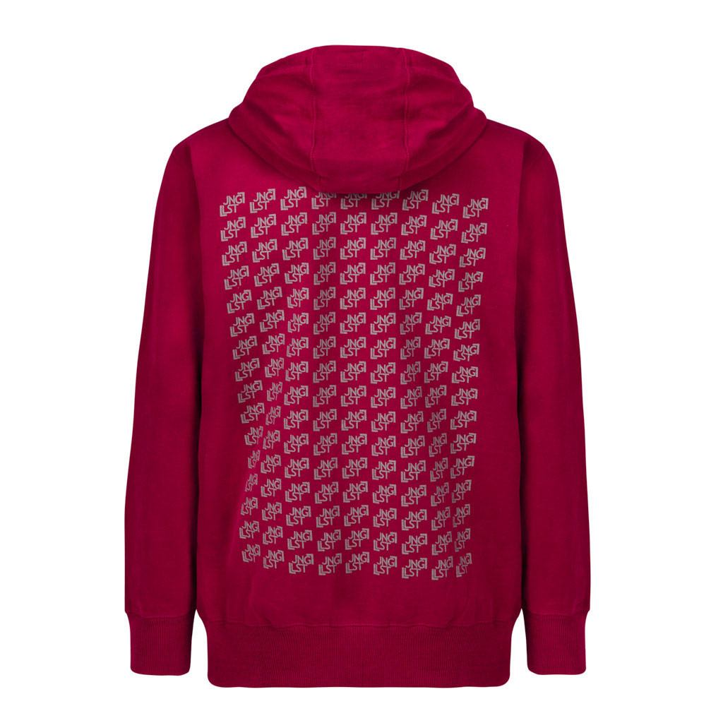 Burgundy Camo Junglist Hoodie