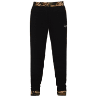 Black Jnglst Joggers with Camo Detail