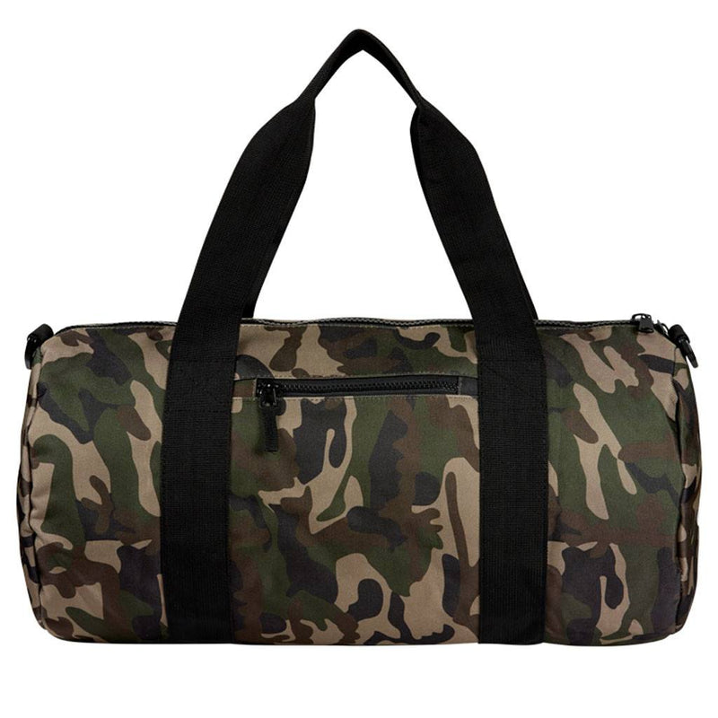 Camouflage Barrel Bag