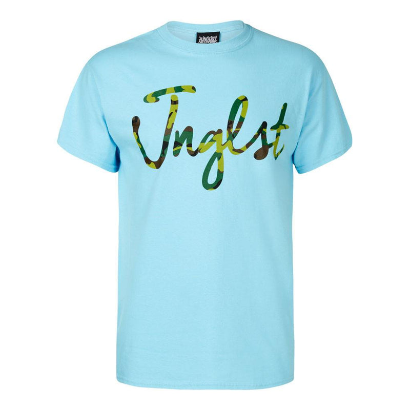 Sky Blue camo Junglist Tee Shirt