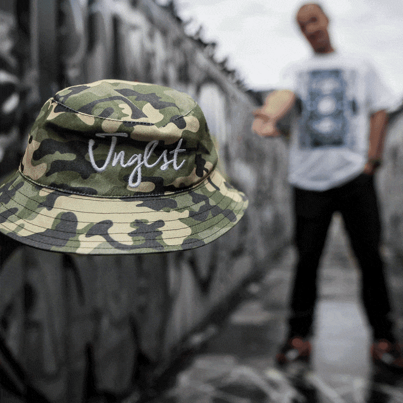 JNGLST Camo Bucket Hat