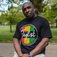 Roots Up Junglist T-Shirt in Black