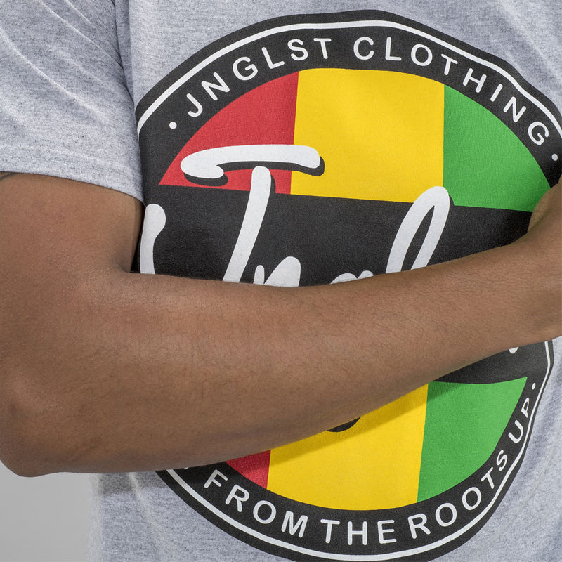 Junglist Roots up T-Shirt close up