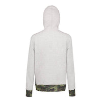 Camo Grey Hoodie back