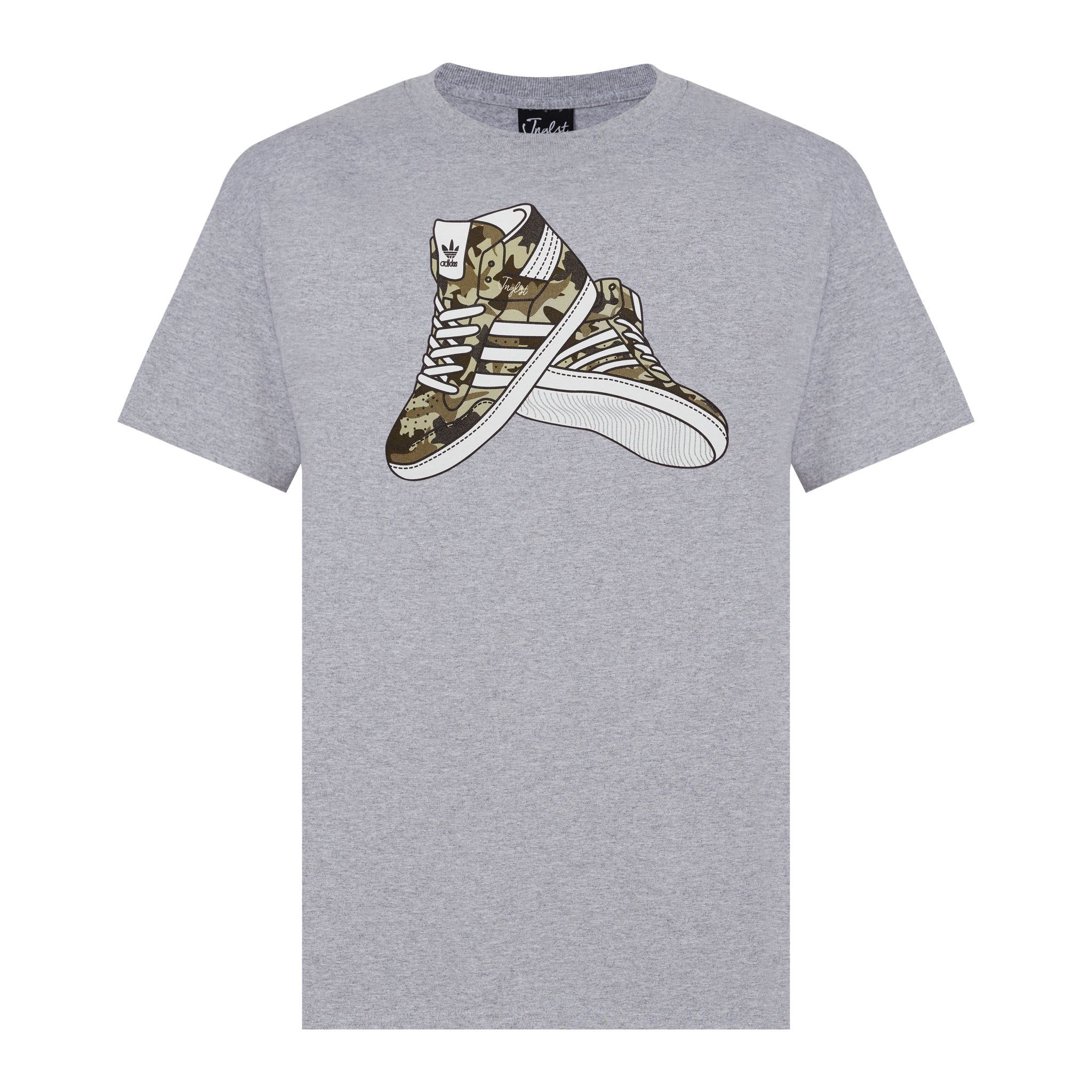 Grey jnglst Trainers tee